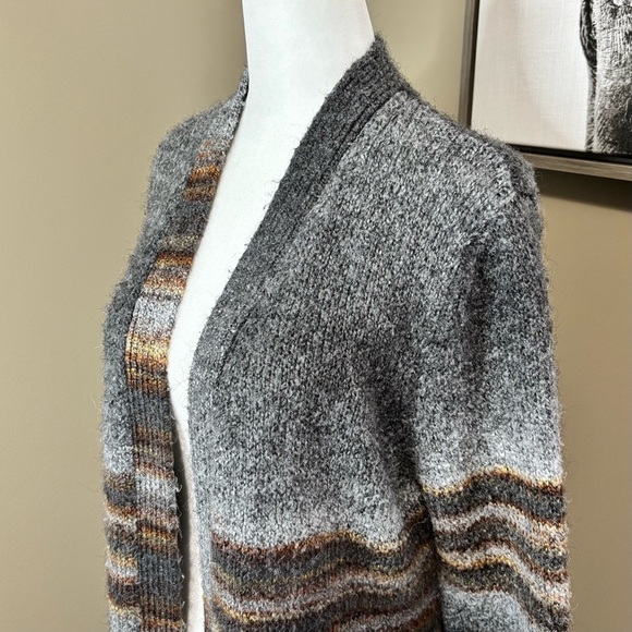 Natural Reflections Open Cardigan Sweater - Picture 4 of 9